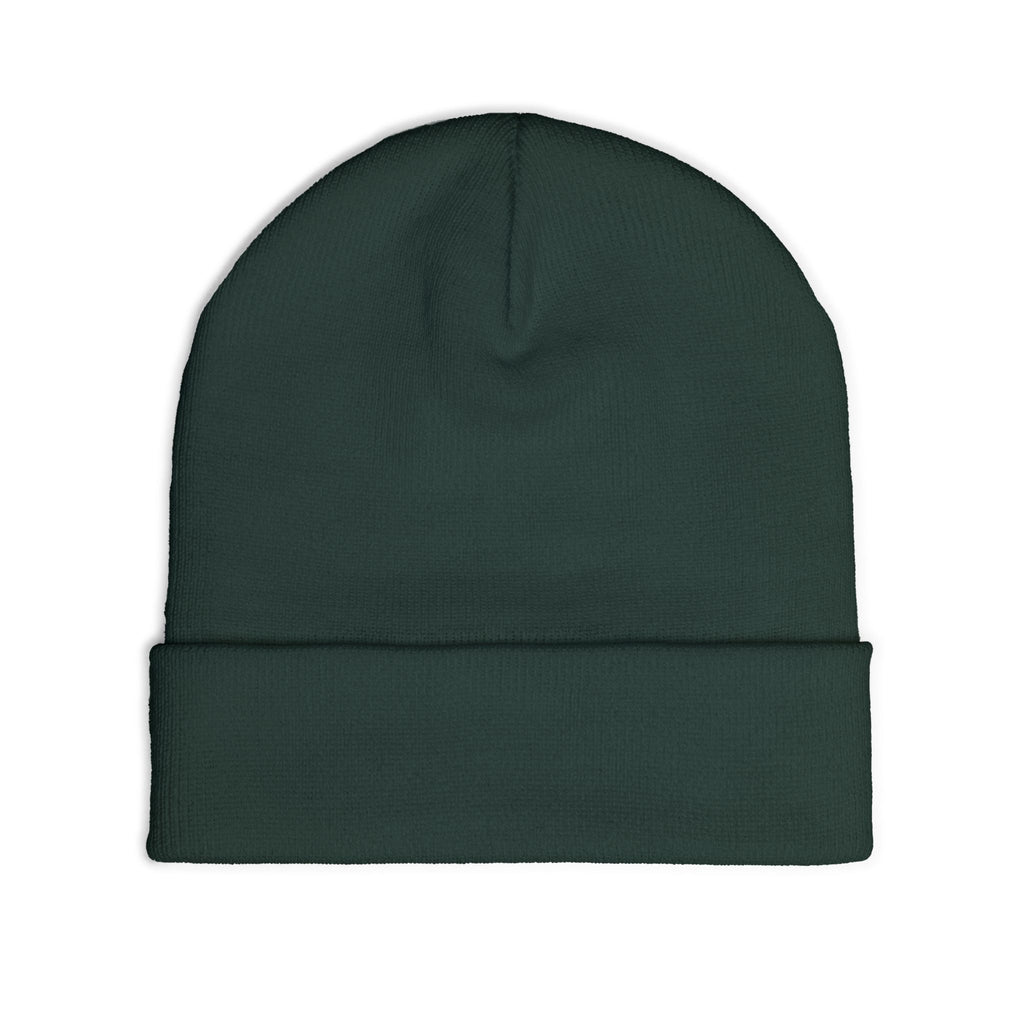 RiverLine Embroidered White Logo Beanie