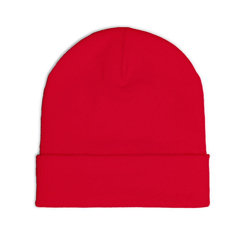 RiverLine Embroidered White Logo Beanie